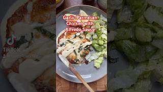 Garlic Parmesan Chicken with Alfredo Sauce [upl. by Cramer]