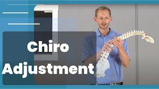 What is a Chiropractic Adjustment From Chiropractor [upl. by Ettesyl]