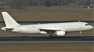 SmartLynx easyJet Flight Airbus A320214 YLLCS Takeoff at Berlin Tegel Airport [upl. by Nolrak]