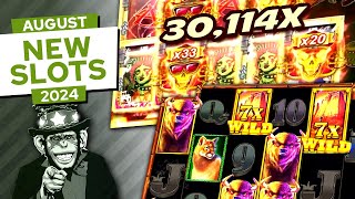 Big Wins on New Slots August 2024 [upl. by Stagg760]