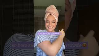 How To Plop Curly Hair  Microfibre Towel [upl. by Naej]