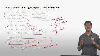 Lecture 101 Free Vibration of a Single Degree of Freedom System  Dynamics  Structural Mechanics [upl. by Graeme]