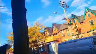 Walking through Cabbagetown in Toronto [upl. by Elo]