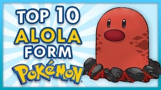 Top 10 Possible Alola Forms in Pokemon Sun and Moon [upl. by Torruella]