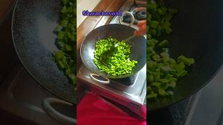 Gavar bhaji Recipe cookingindianrecipe breakfastrecipi marathireceipe food bhaji ytshort [upl. by Patrice6]