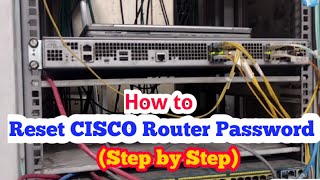 How to Reset Cisco Router Password  Password Reset to Factory Default Config Register 0x2142 [upl. by Zak]