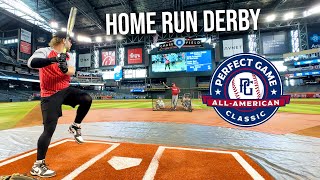 Hitting in the Perfect Game HOME RUN DERBY with KingofJUCO  PG 2024 AllAmerican Game [upl. by Pirozzo]