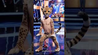 A Baby Performs a Fusion with Cheetah on AGT americagottalent agt magic talent shorts [upl. by Rehpotsirhcnhoj]