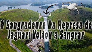 Um Belíssimo Espetáculo que Merece ser Admirado  Um Voo Sobre o Sangradouro da Represa do jaguarí [upl. by Lyrak]