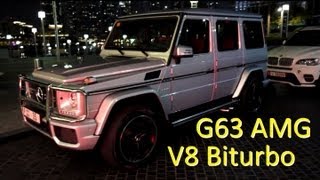 G63 AMG V8 Biturbo MercedesBenz  No F35 [upl. by Atnamas]