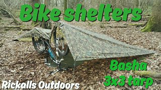 Bike and tarp shelters [upl. by Dareg902]