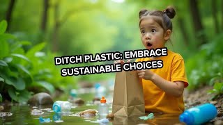 Ditch Plastic Embrace Sustainable Choices [upl. by Eicyaj]