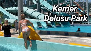 Dolusu Park Water Slides Kemer Antalya Türkiye dolusupark kemer [upl. by Attevaj]