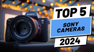 Top 5 BEST Sony Cameras in 2024 [upl. by Clary]