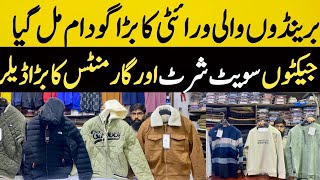 Original branded jackets amp sweatshirt market in pakistan  Hoodies Jeans T Shirts Track Suit [upl. by Ravo499]