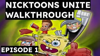 Nicktoons Unite Walkthrough Episode 1  So It BEGINS [upl. by Sirromed127]