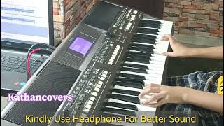 मेरी दुनिया है तुझमें कही I वास्तव I Keyboard Cover By Kathan kathancovers [upl. by Lateehs]