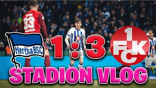 HERTHA BSC VS 1FC KAISERSLAUTERN STADIONVLOG  Snape Tv [upl. by Auot]