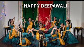 dance for diwali celebration ।। Deepawali Dance । BHARATHA NATYAM [upl. by Jobey406]