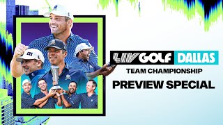 LIV GOLF DALLAS  TEAM CHAMPIONSHIP PREVIEW SPECIAL  SEP 19 2024 [upl. by Cassidy121]