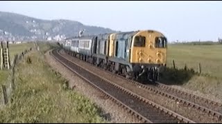 North Wales in the 1990s  The Conwy Valley Line [upl. by Macknair650]