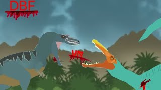 DBF gorgosaurus vs suchomimus [upl. by Ellives]