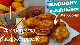 🥞🍏 Pyszne racuchy z jabłkiem nie piją oleju podczas smażenia [upl. by Pantheas]