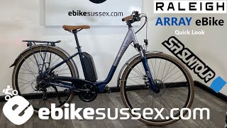 Raleigh Array Suntour powered eBike Review [upl. by Noired]