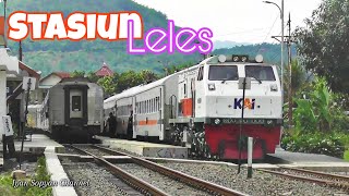 Mengabadikan Persilangan Kereta Api Lodaya Dan Serayu Di Stasiun Kecil Yang Selalu Ramai Penumpang [upl. by Stillmann225]