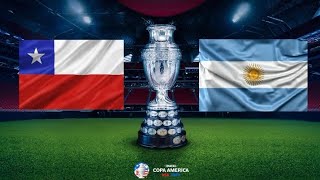 Chile x Argentina Copa América [upl. by Dion410]