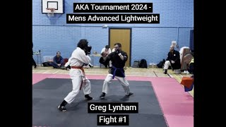 AKA Tournament 2024  Mens Advanced Lightweight  Greg Lynham  Fight 1 [upl. by Yram]