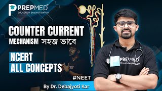 Counter Current Mechanism  Human Physiology  Class XI  NEETUG  You will Never Forget  PrepMed [upl. by Aiceila]