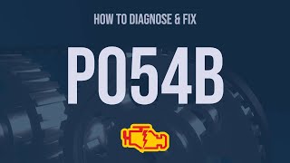 How to Diagnose and Fix P054B Engine Code  OBD II Trouble Code Explain [upl. by Lori732]