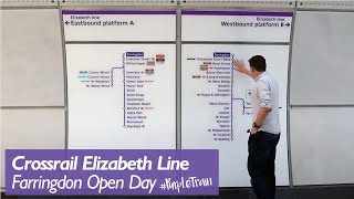 Elizabeth Line  Farringdon Station Open Day [upl. by Nuzzi495]