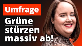 Forsa Grüne mit schlechtestem Wert seit sieben Jahren  Nachrichten Reaktion [upl. by Florie698]