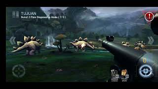 Dino Hunter Deadly Shores  Misi Eksotis  Bunuh 3 Stegosaurus muda [upl. by Phaidra]