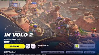 Rocket Racing  Speedrun  In volo 2  Fortnite [upl. by Sitto900]