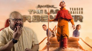 Avatar The Last Airbender LiveAction Teaser Reaction ● I wasnt ready for how good this looks [upl. by Casimire]