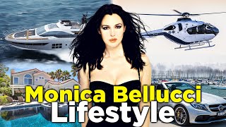 Monica Bellucci Lifestyle 2022 Biography Income Family Husband Cars Net Worth [upl. by Nnayllas]