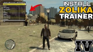 HOW TO MOD GTA 4  ZOLIKA MENU TRAINER FOR GTA IV  GTA 4 MODS 2024  HindiUrdu  MAGICYY [upl. by Hocker]