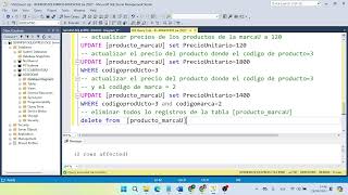 base de datos cascade update delete parte2 [upl. by Ibur733]