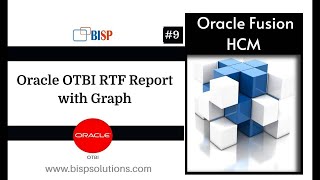 Oracle OTBI RTF Report with Graph  Oracle BI Publisher Report with Graph  Oracle OTBI Report BISP [upl. by Fania]