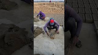 Best manual brick making process shorts [upl. by Laehcor538]