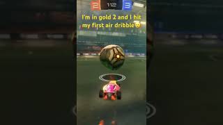 My First One rocketleague airdribble [upl. by Ecneps364]