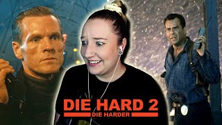 Die Hard 2 1990 Die Harder ✈️ ✦ First Time Watching Reaction ✦ Here we go again [upl. by Marcelia]