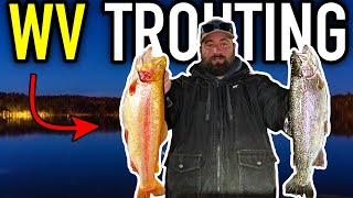 Pure West Virginia Trout Fishing Chaos [upl. by Etnuaed741]