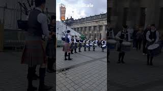 Edimburgo festival Gruppo musicale folk scozzese [upl. by Anaugahs]