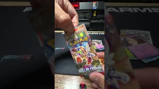 Stellar crown booster box unboxing pokemontcg stellarcrown [upl. by Spector90]