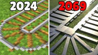 Minecraft aber HEUTE vs ZUKUNFT 2024 amp 2069 [upl. by Jehoash84]