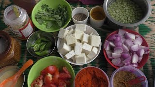 Easy and Quick Mutter Paneer Recipe  Restaurant style Matar Paneer recipe Amma Samayal [upl. by Lenci]